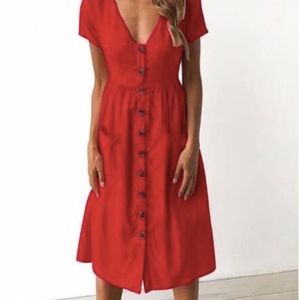 NEW IN PACKAGE Button-Down Midi SPRING/SUMMERDress